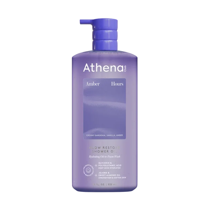 Glow Restore Shower Oil X8 Amber Hours