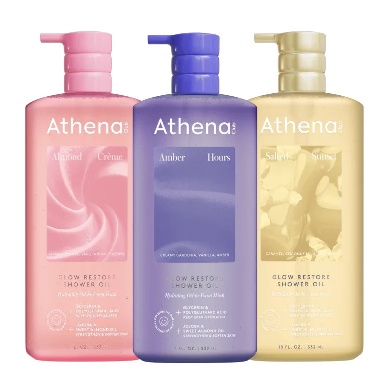 Glow Restore Shower Oil Trio A3